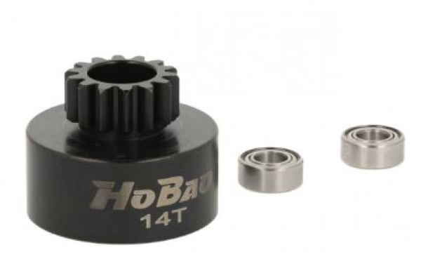 H84055 Hobao Kupplungsglocke 14Z & 2 Kugellager 10mm